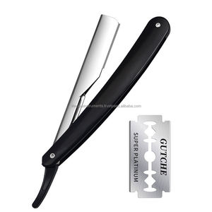 Navajas de Afeitar Rectas de Plástico de Primera Calidad para Barbería, Cuchilla de Acero Inoxidable para el Cuidado Masculino, Navaja de Afeitar para Barbería - Product Image 5