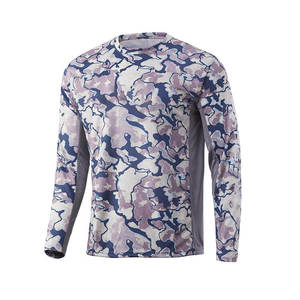 Massee Sports Maillot de pêche à manches longues pour homme 100% polyester Impression par sublimation Séchage rapide Respirant Tissu 240g MS-0926-22 - Product Image 5