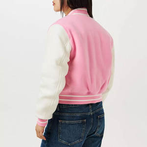 Blousons universitaires pour femmes grandes tailles, couleurs personnalisées, en gros – Respirants, coupe-vent, écologiques, manches longues, haute qualité - Product Image 2