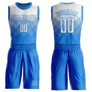 Wholesale Custom Sublimated Basketball Jerseys Uniforms Plus Size 100% Polyester Anti-Bacterial Breathable Summer Spring Front - Product Image 4