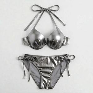 Bikinis et vêtements de plage sans dos en gros, fabricant de bikinis de luxe grande taille, bikinis et maillots de bain personnalisés pour femmes - Product Image 6