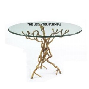 Engraved Design Metal Coffee <b>Table</b> Home Decor Top Quality Gold Rounded <b>Nesting</b> <b>Table</b> for Home Furniture Accents - Product Image 3