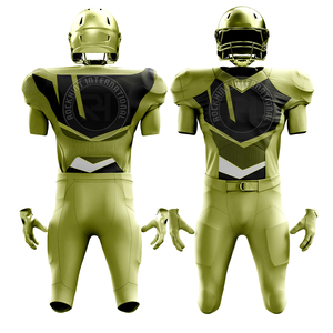 Uniforme de Fútbol Americano Deportivo, Tejido de Poliéster Transpirable, Ajuste Duradero para Prácticas, Torneos y Ligas - Product Image 3