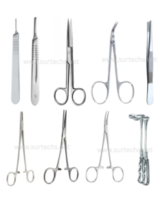 Juego de Instrumentos de Cirugía General de Acero Inoxidable para Apendicectomía, Kit para Quirófano, Certificado CE, Grado Hospitalario - Product Image 2