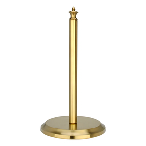 Luxury White Marble <b>Paper</b> Towel Holder with Gold Leaf Branch Decorative Standing <b>Kitchen</b> Roll Dispenser for Upscale Home Decor - Product Image 6