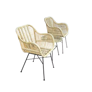 Chaises de salle à manger en fer de qualité supérieure au design contemporain pour restaurant et terrasse, couleur personnalisable, prix de gros - Product Image 6