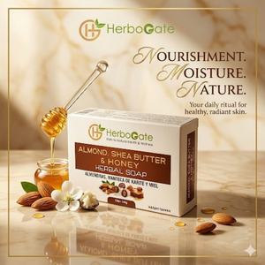 Premium Almond Shea Butter and Honey <b>Soap</b> for Smooth Healthy Skin and Gentle Cleansing Care Daily Naturally - Product Image 6