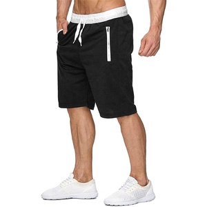 <b>Men's</b> Elastic Waist Multicolor Plaid Workout Sweat <b>Shorts</b> Zipper Pockets Hip Hop Style Summer Comfort Custom OEM Service - Product Image 1