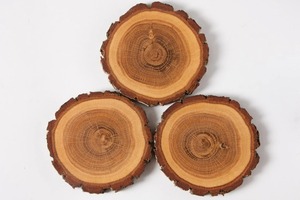 Custom Unfinished Natural <b>Wood</b> <b>Slices</b> Classic Style Eco-Friendly Customized Diameter Coaster for <b>Crafts</b> for Christmas - Product Image 4