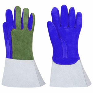 Guantes de Soldadura de Piel de Cabra y Vacuno de Alta Resistencia, 7 oz, Antivibración, Resistentes a la Abrasión, al Calor y a las Llamas - Product Image 3