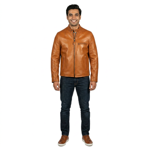 Nueva Llegada, Ropa de Moda Masculina de Alta Calidad, Chaqueta de Cuero PU de Diseño Personalizado para Hombre, Invierno - Product Image 6