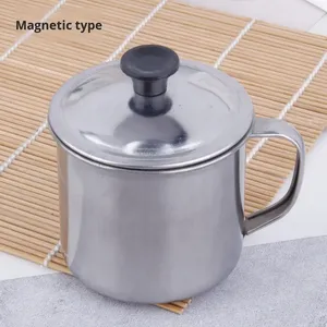 Tasse à eau pour petit-déjeuner Bold Blossom en acier inoxydable 316, épaissie, multi-usage, style américain, portable, écologique, pour usage domestique, compatible gaz - Product Image 2