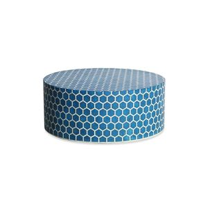 Mesa de Centro Artesanal con Incrustaciones de Hueso, Mueble Intrincado con Mosaico, Centro de Mesa Decorativo Artístico, Decoración de Lujo para Interiores de Salón Premium - Product Image 3