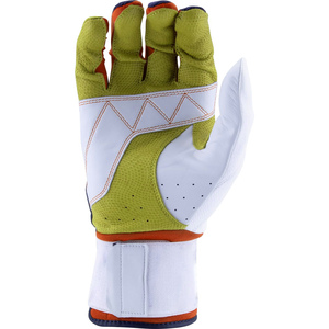 Guantes de Béisbol de Cuero Genuino con Logotipo Personalizado, Guantes de Bateo de Béisbol con Puño Largo, Personalizables OEM, Gran Venta - Product Image 5