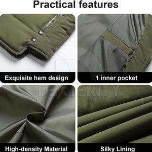 Chaleco Acolchado para Hombre, Transpirable, para Invierno, Estilo Urbano, Diseño Personalizable, Hecho en Pakistán, Servicio OEM, Gran Venta - Product Image 3