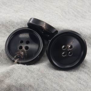 Natural Buffalo Bone Buttons Handcrafted Eco-Friendly Minimalist Wedding Customized Color Multi-piece Package Handmade <b>Shirt</b> - Product Image 4