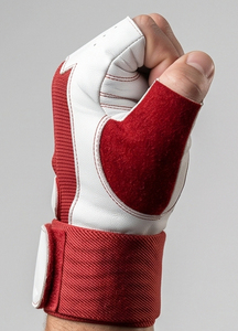 Men's Leather Weightlifting Gloves With Wrist Support Breathable Palm Guard Leather Gloves Unisex - Product Image 5