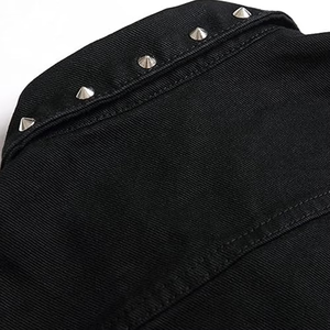 Chalecos de Mezclilla Personalizados de Alta Calidad para Hombre, para Invierno, Venta al Por Mayor, Ropa Casual con Relleno de Algodón y Decoración de Botones - Product Image 4