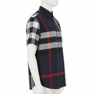 Men's Cuban Collar Shirt Breathable Custom OEM Wholesale - Product Image 2