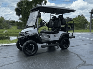 Factory Price Electric Golf Cart for Sale Lithium <b>Battery</b> Steel Golf Buggy 3-4 Passenger Utility Cart Resort Campus Club - Product Image 3