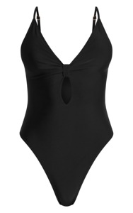 Traje de Baño Personalizado al por Mayor para Mujer, Estilo Bikini de Una Pieza sin Espalda, Ropa de Playa Reciclada - Product Image 5