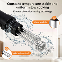 Appareil de cuisson sous vide, circulateur d'immersion, cuiseur lent, kit sous vide 1100W avec affichage LED de la température, outil de cuisine domestique