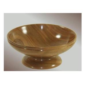 Support à gâteau rond en bois de manguier, plateau à gâteau sur piédestal, présentoir à desserts fait main pour mariage, fête, maison, artisanat en bois - Product Image 4