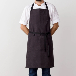 Adjustable Unisex <b>Chef</b> <b>Apron</b> Durable Cotton Polyester Work <b>Apron</b> for Restaurant Bakery Catering Uniform Supply OEM/ODM - Product Image 4
