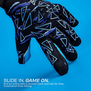 Gants de gardien de but de football pour jeunes, professionnels et abordables, en latex épais avec protection des doigts, en vente, en matériau PU - Product Image 4