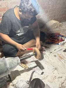 Ganchos de Crochet Ergonómicos Hechos a Mano, de Hilo, de 3mm a 15mm de Grosor, 20cm de Longitud, Forma Ovalada, para Crochet - Product Image 5