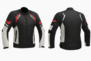 Ducati Motorcycle Leather <b>Racing</b> <b>Jacket</b> Windproof Heat-Transfer Printed Full Sleeve 220g Unisex Adults Front Logo Spring - Product Image 4