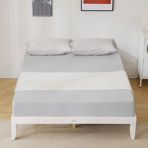 Basic Single Pine Wood Bed Frame Washed White 189*136*30.5cm Full Size 189*136*30.5cm Wooden Bed - Product Image 5
