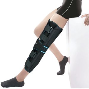 Genouillère à rotule longue de qualité supérieure, protection professionnelle, respirante, antidérapante, avec soutien de compression réglable pour - Product Image 1