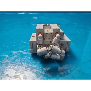 Ensemble de collecteur pneumatique personnalisé SMC A-389-0100006, composant de vanne pneumatique, utilisé tel quel, pièces d'équipement semi-conducteur d'occasion - Product Image 3