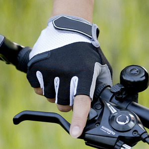 Guantes de Ciclismo Transpirables de Medio Dedo con Agarre para Deportes, Fitness, Pesca, Levantamiento de Pesas y Actividades al Aire Libre - Product Image 6