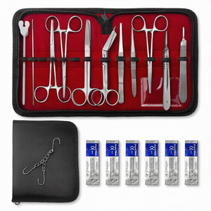 Juego de 18 Piezas para Cirugía Menor, Kit de Instrumentos Quirúrgicos de Acero Inoxidable, Estuche de Transporte Manual, Reutilizable y Autoclavable, de Grip Surgical - Product Image 1