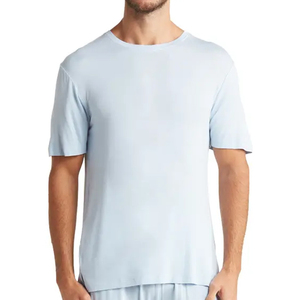 Custom Logo Eco-Friendly 100% Cotton Regular Fit Men Summer Shirt Shorts Street Style <b>Set</b> with Short Sleeve T-Shirt and Shorts - Product Image 5