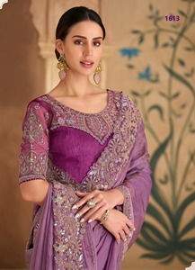Most Beautiful Indian Ethnic Wear silk Saree Collections for Party and Festival Wear Low Price Wedding Function Wear Saree - Product Image 5