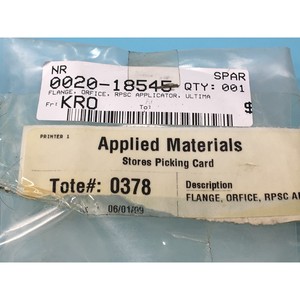 AMAT 0020-18545 FLANGE, ORFICE, RPSC APPLICATOR - Equipo y piezas de semiconductores de confianza de la marca global Trusted Global Legacy - Product Image 3