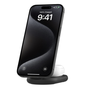 Base de Carga Inalámbrica Magnética 2 en 1 BELKIN QI2 Blanca - Product Image 1