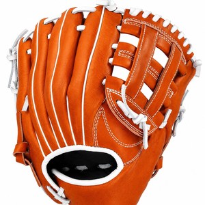 Baseball Strike Gloves Leather Outdoor Outfield Adult Thickened Left-Handed Right-Handed <b>Throw</b> Soft Waterproof Full Finger H-Web - Product Image 2