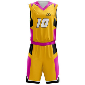 Uniforme de Baloncesto de Última Moda, de Alta Calidad, con Color Personalizado, Uniforme Deportivo Más Vendido - Product Image 1