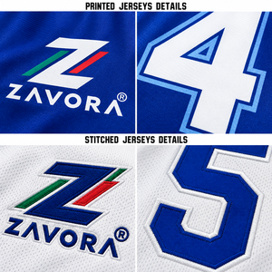 Camiseta de Béisbol Azul Personalizada, Uniforme Deportivo para Mujer con Botones Frontales, Nombre y Número del Jugador, Ropa Deportiva Azul Rey, Proveedor Mayorista - Product Image 4