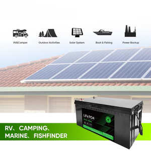 แบตเตอรี่ลิเธียมไอออน Lifepo4 HR 24V 100AH น้ำหนัก 25 กก. สำหรับรถบ้าน รถกอล์ฟ และยานยนต์ไฟฟ้า ประสิทธิภาพสูง สีดำ - Product Image 6