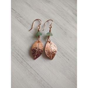 Bijoux de luxe écologiques de style artisanal, modèle 1, en cuivre et laiton durables, pour les fêtes, design exclusif - Product Image 4