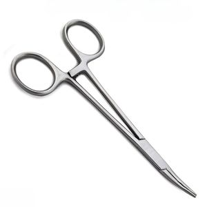 Pinces à moustiques courbées de 12,5 cm OEM/en gros, pinces chirurgicales/dentaires/vétérinaires, fournisseur d'instruments médicaux avec impression de logo laser - Product Image 1