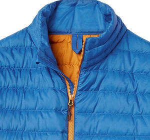 OEM Autumn Hooded Puffer <b>Jacket</b> 100% Polyester Plain Dyed Waterproof Windproof Custom Outerwear High Street <b>Men's</b> - Product Image 3
