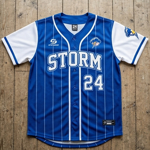 Wholesale Baseball Team Name Jerseys Button <b>Up</b> Lightweight Training Softball Jerseys Sportswear Training Baseball Shirt Tops - Product Image 1
