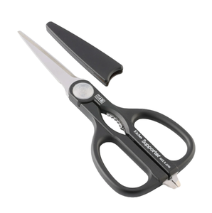 Japanese Multi-Purpose Hygienic Stainless Steel <b>Kitchen</b> <b>Scissors</b> with Plastic Handle Ultra Sharp & Dishwasher Safe 23cm - Product Image 1