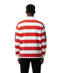 Nueva Camiseta Polo de Manga Larga Personalizada, Estilo Urbano, de Secado Rápido, con Rayas, para Hombre, 2026 - Product Image 2